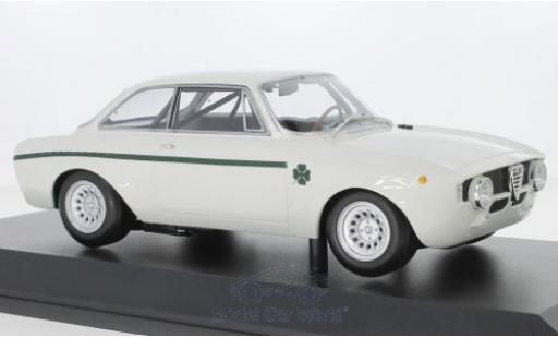 Diecast model cars Alfa Romeo GT 1/18 Minichamps A 1300 Junior white 1971 Alfa Romeo GT 1/18 Minichamps A 1300 Junior white 1971 diecast model cars