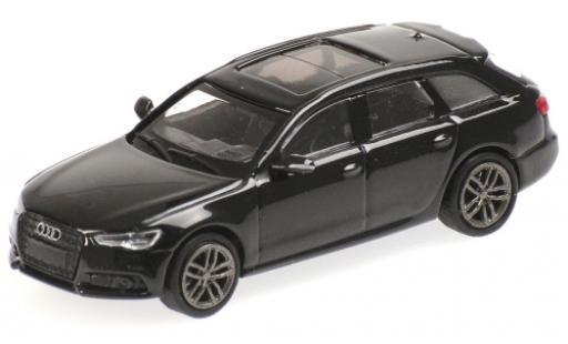 Diecast model cars Audi A6 1/87 Minichamps Avant metallic black 2018 Audi A6 1/87 Minichamps Avant metallic black 2018 diecast model cars