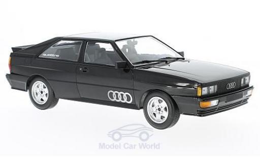 Audi Quattro 1/18 Minichamps quattro metallic black 1980 diecast model cars