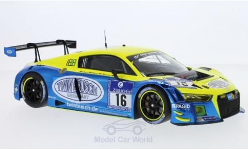 Audi R8 1/18 Minichamps LMS No.16 Twin Busch Motorsport 24h Nürburgring 2016 R.Rast/M.Busch/D.Busch/C.Mamerow diecast model cars