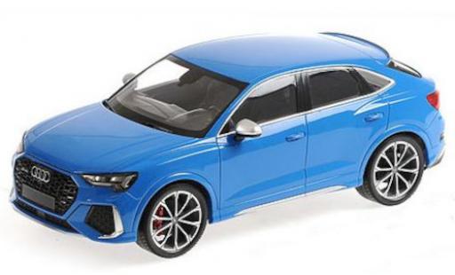 Diecast model cars Audi RS Q3 1/18 Minichamps Sportback (F3) blue 2019 Audi RS Q3 1/18 Minichamps Sportback (F3) blue 2019 diecast model cars