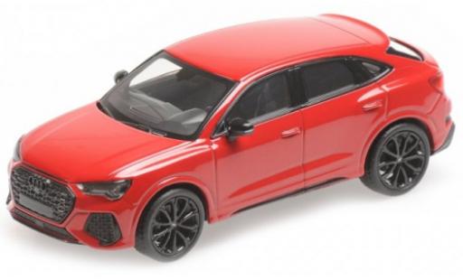 Diecast model cars Audi RS Q3 1/43 Minichamps Sportback metallic red 2019 Audi RS Q3 1/43 Minichamps Sportback metallic red 2019 diecast model cars