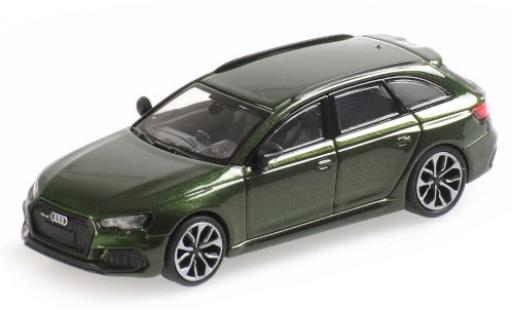 Audi RS4 1/87 Minichamps Avant (B9) metallic green 2018 diecast model cars