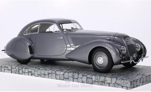 Diecast model cars Bentley Embiricos 1/18 Minichamps metallic grey RHD 1938 First Class Collection Bentley Embiricos 1/18 Minichamps metallic grey RHD 1938 First Class Collection diecast model cars