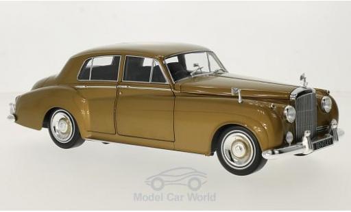 Bentley S2 S2 1/18 Minichamps gold RHD 1960 diecast model cars
