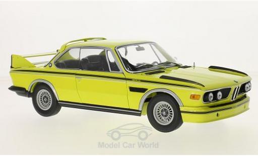 Diecast model cars Bmw 3.0 S 1/18 Minichamps CSL (E9) yellow/Dekor 1972 Bmw 3.0 S 1/18 Minichamps CSL (E9) yellow/Dekor 1972 diecast model cars
