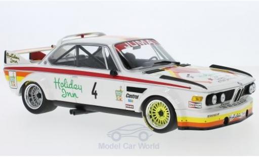 Diecast model cars Bmw 3.0 S 1/18 Minichamps CSL No.4 Juma Tuning Holiday Inn GP Nürburgring 1976 A.Corbisier/E.Joosen/R.Berndtson Bmw 3.0 S 1/18 Minichamps CSL No.4 Juma Tuning Holiday Inn GP Nürburgring 1976 A.Corbisier/E.Joosen/R.Berndtson diecast model cars