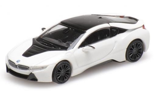 Diecast model cars Bmw i8 1/87 Minichamps Coupe metallic white 2015 Bmw i8 1/87 Minichamps Coupe metallic white 2015 diecast model cars
