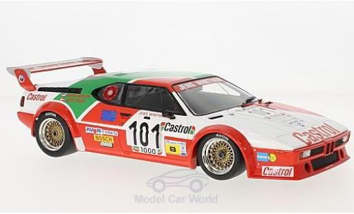 Diecast model cars Bmw M1 1/18 Minichamps No.101 Jens Winther Team Castrol 24h Le Mans 1984 J.Winther/D.Mercer/L-V.Jensen Bmw M1 1/18 Minichamps No.101 Jens Winther Team Castrol 24h Le Mans 1984 J.Winther/D.Mercer/L-V.Jensen diecast model cars
