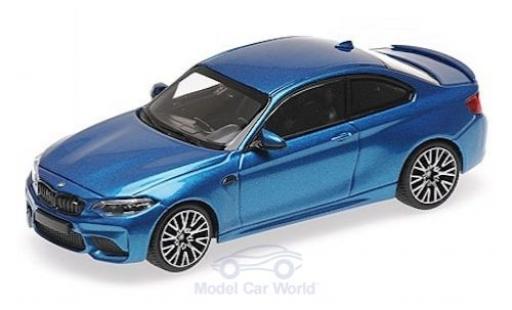 Diecast model cars Bmw M2 1/43 Minichamps Competition metallic blue 2019 Bmw M2 1/43 Minichamps Competition metallic blue 2019 diecast model cars