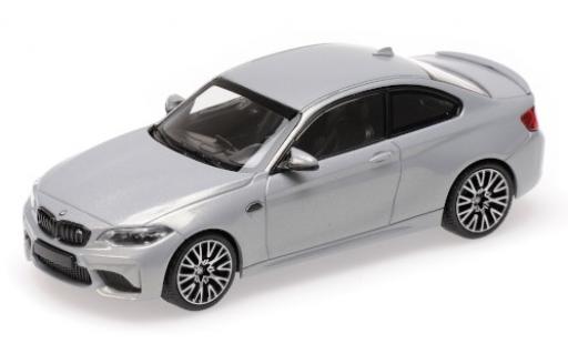 Diecast model cars Bmw M2 1/43 Minichamps Competition metallic grey 2019 Bmw M2 1/43 Minichamps Competition metallic grey 2019 diecast model cars