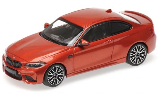 Diecast model cars Bmw M2 1/43 Minichamps Competition metallic orange 2019 Bmw M2 1/43 Minichamps Competition metallic orange 2019 diecast model cars