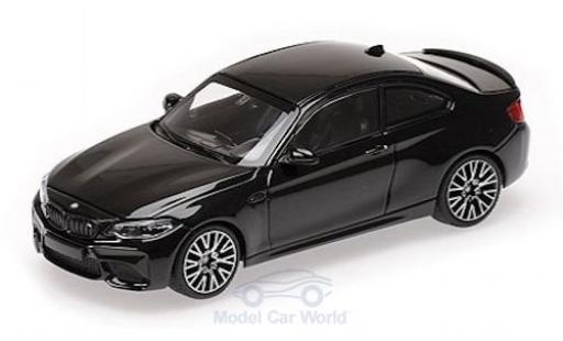 Diecast model cars Bmw M2 1/43 Minichamps Competition metallic black 2019 Bmw M2 1/43 Minichamps Competition metallic black 2019 diecast model cars