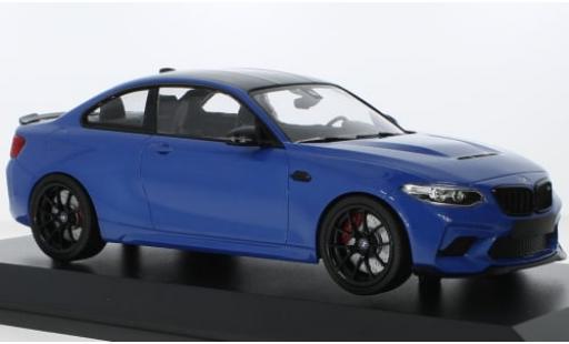 Bmw M2 1/18 Minichamps CS metallise blau 2020 1:18 diecast model cars