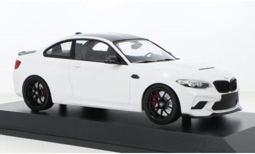 Bmw M2 1/18 Minichamps CS weiss 2020 1:18 diecast model cars
