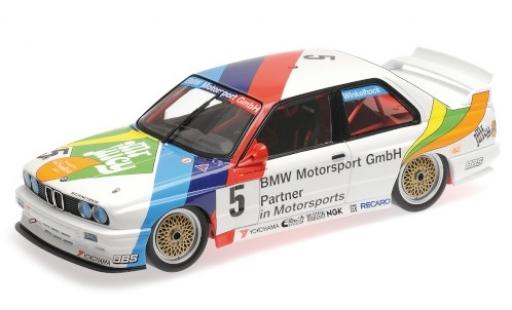 Diecast model cars Bmw M3 1/18 Minichamps (E30) No.5 M-Team Schnitzer Mr. Juicy Macau Guia Race 1990 J.Winkelhock Bmw M3 1/18 Minichamps (E30) No.5 M-Team Schnitzer Mr. Juicy Macau Guia Race 1990 J.Winkelhock diecast model cars