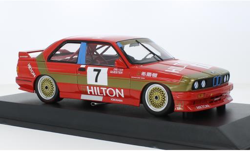 Diecast model cars Bmw M3 1/18 Minichamps (E30) No.7 Schnitzer- Hilton Macau Guia Race 1987 1:18 Bmw M3 1/18 Minichamps (E30) No.7 Schnitzer- Hilton Macau Guia Race 1987 1:18 diecast model cars