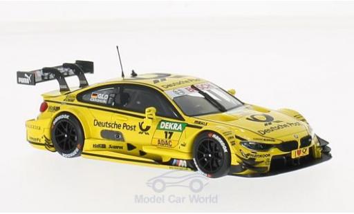 Diecast model cars Bmw M4 1/43 Minichamps (F82) No.17 Team MTEK Deutsche Post DTM 2014 T.Glock Bmw M4 1/43 Minichamps (F82) No.17 Team MTEK Deutsche Post DTM 2014 T.Glock diecast model cars