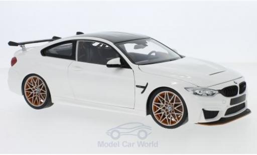 Diecast model cars Bmw M4 1/18 Minichamps GTS white 2016 Bmw M4 1/18 Minichamps GTS white 2016 diecast model cars