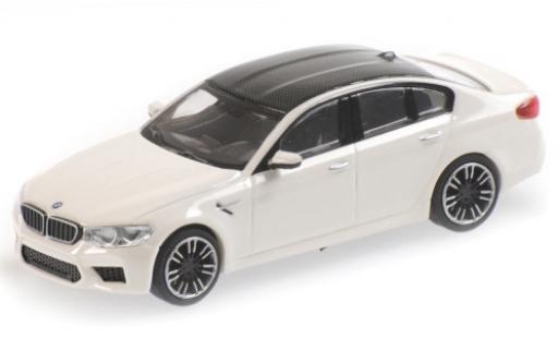 Diecast model cars Bmw M5 1/87 Minichamps (F90) white/carbon 2018 Bmw M5 1/87 Minichamps (F90) white/carbon 2018 diecast model cars