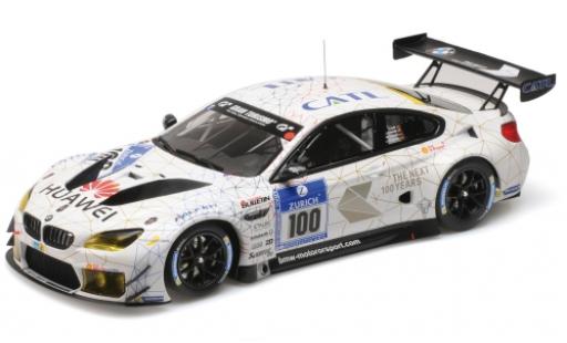 Bmw M6 1/18 Minichamps GT3 No.100 Schubert Motorsport CATL 24h Nürburgring 2016 J.Edwards/J.Klingmann/L.Luhr/M.Tomczyk diecast model cars