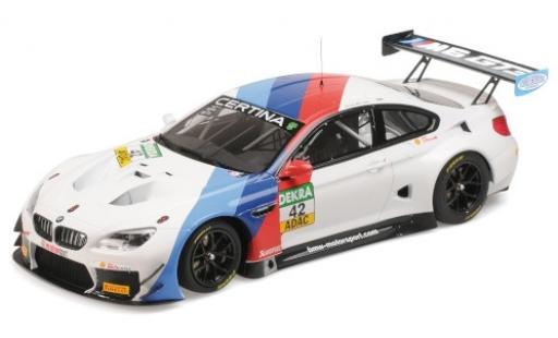 Diecast model cars Bmw M6 1/18 Minichamps GT3 No.42 Team Schnitzer ADAC GT Masters Oschersleben 2017 R.Collard/P.Eng Bmw M6 1/18 Minichamps GT3 No.42 Team Schnitzer ADAC GT Masters Oschersleben 2017 R.Collard/P.Eng diecast model cars