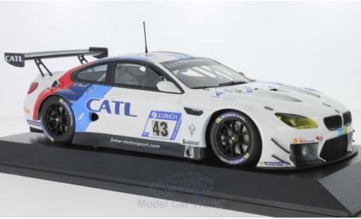Diecast model cars Bmw M6 1/18 Minichamps GT3 No.43 Team Schnitzer CATL 24h Nürburgring 2017 A.Farfus/A.Lynn/A.Felix Da Costa/T.Scheider Bmw M6 1/18 Minichamps GT3 No.43 Team Schnitzer CATL 24h Nürburgring 2017 A.Farfus/A.Lynn/A.Felix Da Costa/T.Scheider diecast model cars