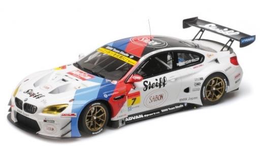 Bmw M6 1/18 Minichamps GT3 No.7 Team Studie AG Steiff Super GT Japan 2016 J.Müller/S.Ara diecast model cars