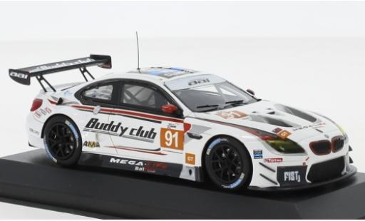 Diecast model cars Bmw M6 1/43 Minichamps GT3 No.91 Team AAI Asian Le Mans 2018 J.S.Chen/J.Krohn/C.Mostert Bmw M6 1/43 Minichamps GT3 No.91 Team AAI Asian Le Mans 2018 J.S.Chen/J.Krohn/C.Mostert diecast model cars