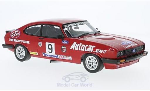 Diecast model cars Ford Capri 1/18 Minichamps 3.0 RHD No.9 Gordon Spice Group BSCC Brands Hatch 1978 G.Spice Ford Capri 1/18 Minichamps 3.0 RHD No.9 Gordon Spice Group BSCC Brands Hatch 1978 G.Spice diecast model cars