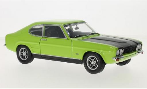 Diecast model cars Ford Capri 1/18 Minichamps MKI RS 2600 green/matt-black 1970 Ford Capri 1/18 Minichamps MKI RS 2600 green/matt-black 1970 diecast model cars