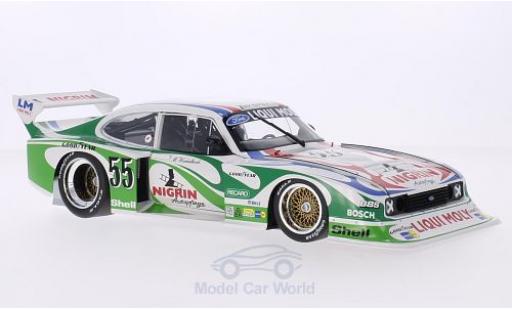 Diecast model cars Ford Capri 1/18 Minichamps Turbo Gr.5 No.55 Nigrin DRM 1981 M.Winkelhock Ford Capri 1/18 Minichamps Turbo Gr.5 No.55 Nigrin DRM 1981 M.Winkelhock diecast model cars