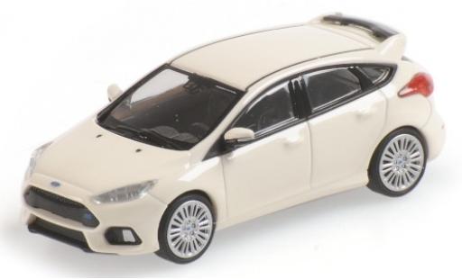 Diecast model cars Ford Focus 1/87 Minichamps RS white 2018 Ford Focus 1/87 Minichamps RS white 2018 diecast model cars