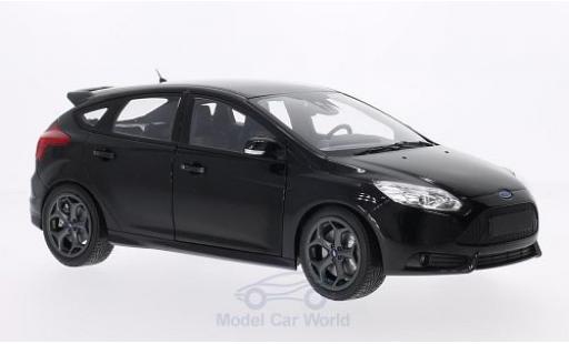 Diecast model cars Ford Focus ST 1/18 Minichamps ST metallic black 2011 Ford Focus ST 1/18 Minichamps ST metallic black 2011 diecast model cars