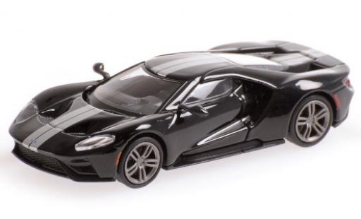 Diecast model cars Ford GT 1/87 Minichamps black/grey 2018 Ford GT 1/87 Minichamps black/grey 2018 diecast model cars