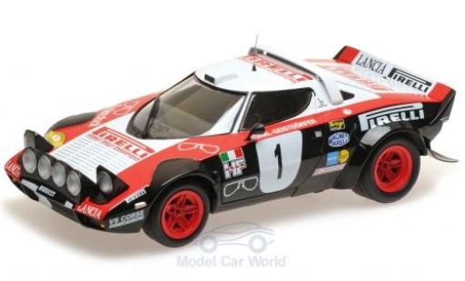 Diecast model cars Lancia Stratos 1/18 Minichamps HF No.1 Pirelli Rallye DM Rallye Saarland 1978 W.Röhrl/C.Geistdörfer Lancia Stratos 1/18 Minichamps HF No.1 Pirelli Rallye DM Rallye Saarland 1978 W.Röhrl/C.Geistdörfer diecast model cars