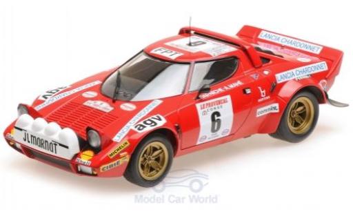 Diecast model cars Lancia Stratos 1/18 Minichamps HF No.6 Rallye WM Rallye Tour de Corse 1975 B.Darniche/A.Mahe Lancia Stratos 1/18 Minichamps HF No.6 Rallye WM Rallye Tour de Corse 1975 B.Darniche/A.Mahe diecast model cars