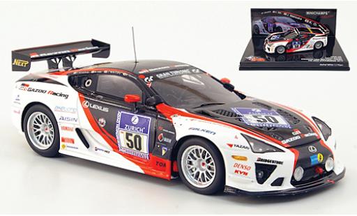 Diecast model cars Lexus LFA 1/43 Minichamps No.50 Gazoo Racing 24h Nürburgring 2010 Lexus LFA 1/43 Minichamps No.50 Gazoo Racing 24h Nürburgring 2010 diecast model cars