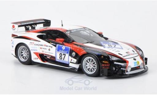 Diecast model cars Lexus LFA 1/43 Minichamps No.87 Gazoo Racing 24h Nürburgring 2011 Kinoshita/Wakisaka/Lotterer Lexus LFA 1/43 Minichamps No.87 Gazoo Racing 24h Nürburgring 2011 Kinoshita/Wakisaka/Lotterer diecast model cars