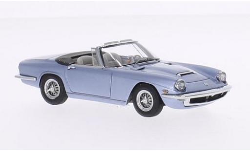 Diecast model cars Maserati Mistral 1/43 Minichamps Spyder metallic blue 1964 Maserati Mistral 1/43 Minichamps Spyder metallic blue 1964 diecast model cars