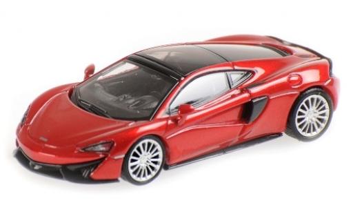 McLaren 570 1/87 Minichamps GT metallic red diecast model cars