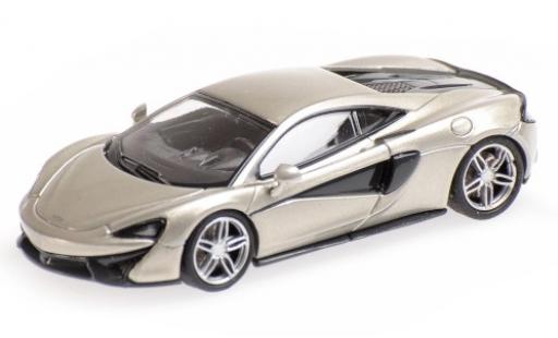 Diecast model cars McLaren 570 1/87 Minichamps S grey McLaren 570 1/87 Minichamps S grey diecast model cars