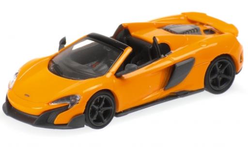 Diecast model cars McLaren 675 1/87 Minichamps LT Spider orange 2016 McLaren 675 1/87 Minichamps LT Spider orange 2016 diecast model cars