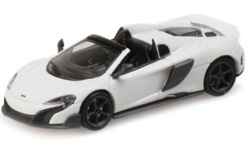 Diecast model cars McLaren 675 1/87 Minichamps LT Spider white 2016 McLaren 675 1/87 Minichamps LT Spider white 2016 diecast model cars