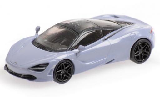 Diecast model cars McLaren 720 1/87 Minichamps S grey McLaren 720 1/87 Minichamps S grey diecast model cars