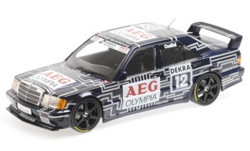 Diecast model cars Mercedes 190 1/18 Minichamps E 2.5-16 EVO 1 No.12 Team Snobeck- AEG Olympia DTM 1989 A.Cudini Mercedes 190 1/18 Minichamps E 2.5-16 EVO 1 No.12 Team Snobeck- AEG Olympia DTM 1989 A.Cudini diecast model cars