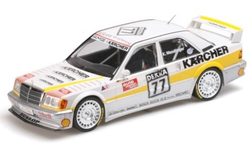 Diecast model cars Mercedes 190 1/18 Minichamps E 2.5-16 EVO 1 No.77 Team AMG- Kärcher DTM 1989 F.Kreuzpointner Mercedes 190 1/18 Minichamps E 2.5-16 EVO 1 No.77 Team AMG- Kärcher DTM 1989 F.Kreuzpointner diecast model cars