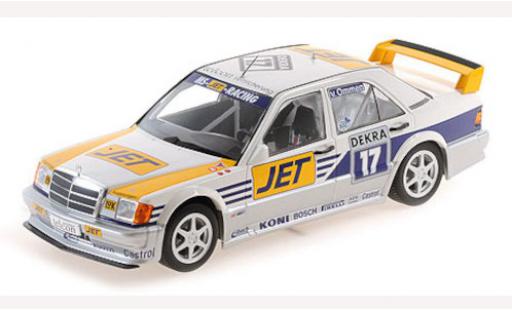 Diecast model cars Mercedes 190 1/18 Minichamps E 2.5-16 Evo 1 (W201) No.17 MS-Jet-Racing Jet DTM 1990 J.van Ommen Mercedes 190 1/18 Minichamps E 2.5-16 Evo 1 (W201) No.17 MS-Jet-Racing Jet DTM 1990 J.van Ommen diecast model cars