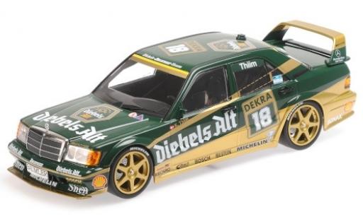 Diecast model cars Mercedes 190 1/18 Minichamps E 2.5-16 Evo 2 No.18 Team Zakspeed Diebels Alt DTM 1992 K.Thiim Mercedes 190 1/18 Minichamps E 2.5-16 Evo 2 No.18 Team Zakspeed Diebels Alt DTM 1992 K.Thiim diecast model cars
