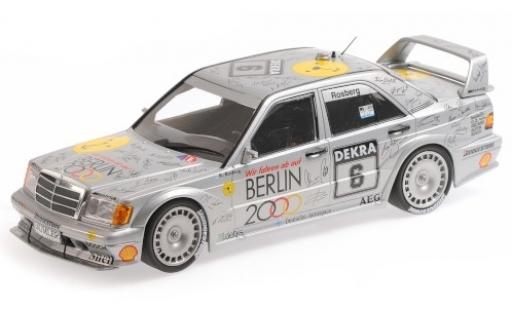 Diecast model cars Mercedes 190 1/18 Minichamps E 2.5-16 EVO 2 No.6 Team AMG- Berlin 2000 DTM 1992 K.Rosberg Mercedes 190 1/18 Minichamps E 2.5-16 EVO 2 No.6 Team AMG- Berlin 2000 DTM 1992 K.Rosberg diecast model cars